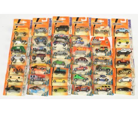 Matchbox Superfast a large blister packed group of Mattel Wheels issues including, L0369 Jaguar XK, T3280 Honda Civic Type R 