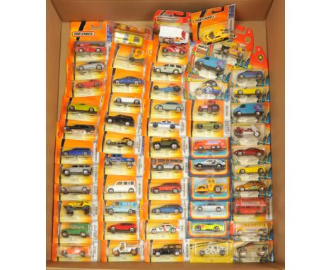 Matchbox Superfast a large blister packed group of Mattel Wheels issues including, L0340 Lotus Exige, L0388 Nissan 350Z and o