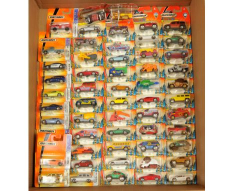 Matchbox Superfast a large blister packed group of Mattel Wheels issues including, L5030 Ford GT, J6304 Ford Expedition and o