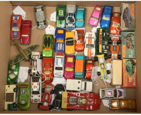 Matchbox Superfast Group To Include - Ferrari, 23 Volkswagen camper, Citroen SM, Lotus Europa plus others - conditions are Fa