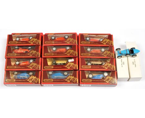 Matchbox Models of Yesteryear a group of GP Cars with some harder to find issues to include, Y10 1957 Maserati 250F (Chrome a