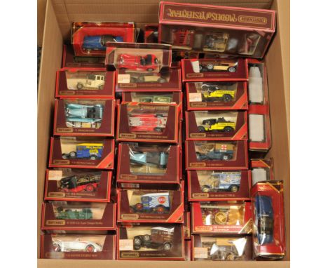 Matchbox Models of Yesteryear. A Mixed Boxed Group to include, Y25 1910 Renault Ambulance, Y10 1957 Maserati 250F, Y11 1932 B