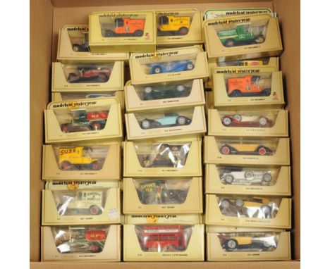 Matchbox Models of Yesteryear. A Mixed Straw Boxed Group to include, Y3 1934 Riley MPH, Y3 1912 Ford Model Tanker "Zerolene",