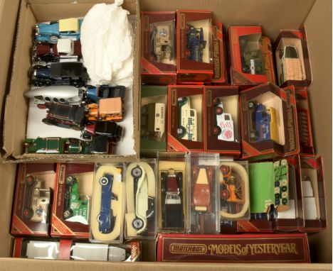 Matchbox Models of Yesteryear and RIO, a mixed group of boxed and unboxed vehicles, to include Y12 Ford Model T "Silverstone 