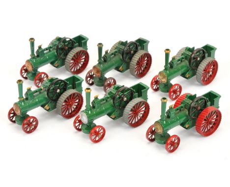 Matchbox Models of Yesteryear, Y1 1925 Allchin Traction Engine a variation group to include, Painted Red tread rear wheels, 3