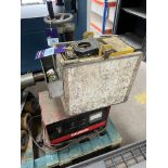 Humphrey's Magnetic Lift (500kg) with an Oldham Forklift Battery Charger. s/n 913628