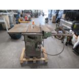 Wadkin Bursgreen Saw- 3PH