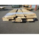 Bundle of air dried Oak planks