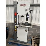 Axminster Plus Vertical Bandsaw - single phase. s/n AP4300T3/1