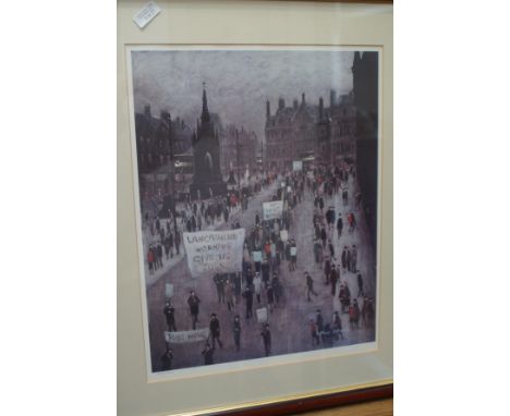 Arthur Delany Limited Edition Print 813/850, Framed and Mounted, Unsigned - 65cm h x 55cm w (Including Frame)