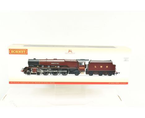 A BOXED OO GAUGE HORNBY MODEL RAILWAYS LOCOMOTIVE, Class 8P Princess Coronation, no. 6231 'Dutchess of Atholl' in LMS Crimson