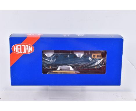 A BOXED OO GAUGE HELJAN MODEL RAILWAY LOCOMOTIVE, Class 33 'Crompton' no. 33111 in BR Blue with full yellow ends, item no. 34