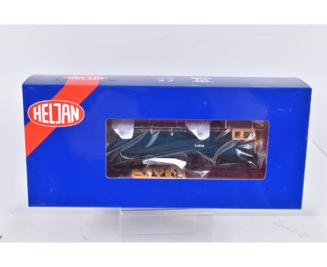 A BOXED OO GAUGE HELJAN MODEL RAILWAY LOCOMOTIVE, Class 33, no.33117/ D6536 in BR Blue with full yellow ends, Kernow Exclusiv
