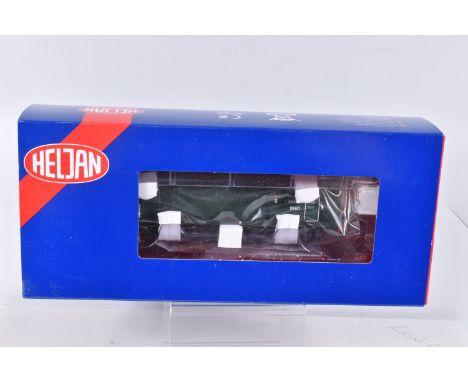 A BOXED OO GAUGE HELJAN NORTH BRITISH DIESEL LOCOMOTIVE, Class 16, no. D8401 in BR Green with small yellow warning panels, Li