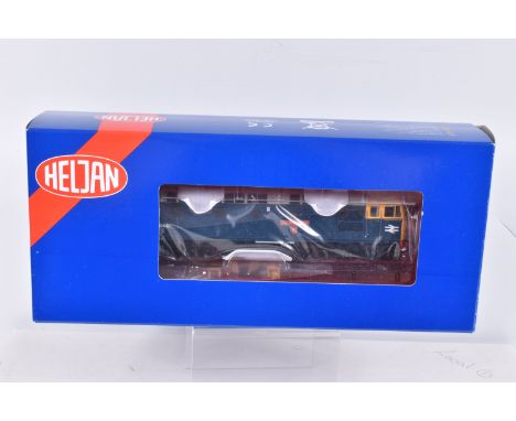 A BOXED OO GAUGE HELJAN MODEL RAILWAY LOCOMOTIVE, Class 44, no. 33056 'The Burma Star' in BR blue with grey roof, item no. 34