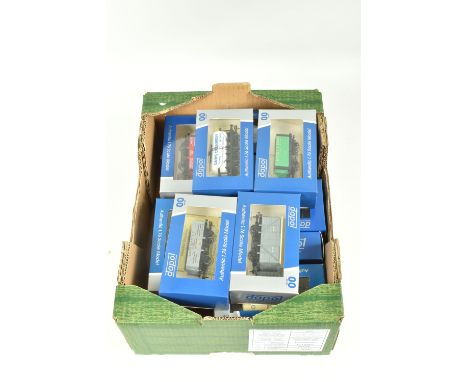 SIXTEEN BOXED OO GAUGE DAPOL WAGONS AND TANKS, to include six Triumph Closed Goods Wagons '60th Anniversary of Triumph Herald