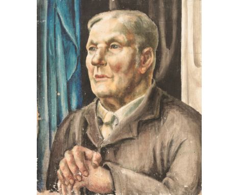 *KATHLEEN MURIEL SCALE (MURIEL HARDING-NEWMAN) (1913-2006) 'William Otway McCannell FRSA RBA (1883-1969) the sitter depicted 