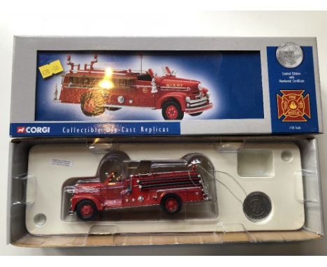 Corgi Boxed Fire Engine Model