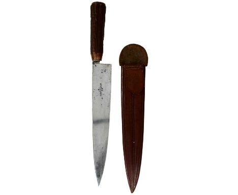 circa 1905, 25cm plain blade with spear point, marked E crown R and Joseph Rodgers and Sons Cutlers to His Majesty and retain