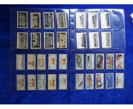 Cigarette & trade cards, 6 complete sets , Nelson Lee Modern British Locomotives, Pals Football series (12 cards), R J Lea Ev