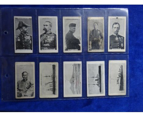 Cigarette cards, Cope Chinese Series 1st 1-20, set 20 cards (very mixed a couple cards gd, mostly poor/fair)