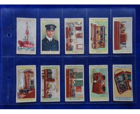 Cigarette cards, Lambert & Butler Wireless Telegraphy, set 25 cards (gen gd/vg a couple slightly grubby)