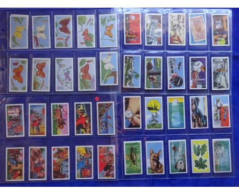Trade cards, Gaycon 5 sets , Do You Know 1st and 2nd series, History of the Blue Lamp 1st and 2nd series, British Butterflies