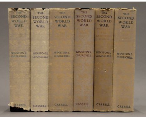 Winston Churchill, The Second World War, first editions.