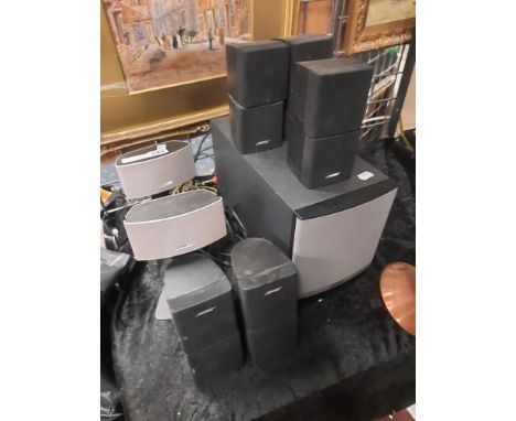 BOSE BASE SPEAKER &amp; OTHER BOSE SPEAKERS
