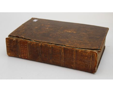 William henry Montague; a New and Universal History of England published by J Cooke, London c1770, folio, tooled leather bind