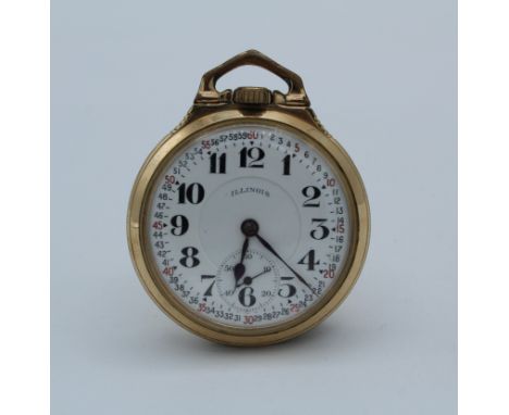 Illinois Bunn special twenty jewel sixty hour railroad watch c. 1930