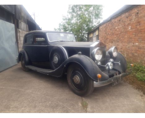 **Please note the engine on this lot is seized.**Once the property of Lord Lilford of Northampton and featured in Lawrence Da