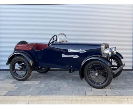 Produced by Tri-ang Toys, this children's car even comes with sprung rear suspensionTo quote from the 1939 Brown Brothers Bic