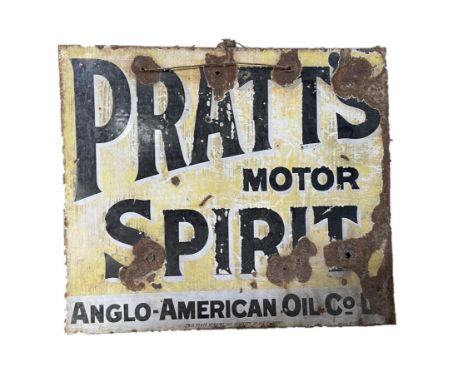 &nbsp;With worn and missing enamelScript below 'This sign remains the property of the company' with illegible script to botto
