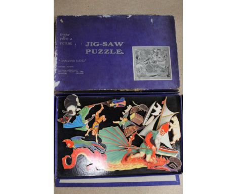 Dragons Head Chad Valley jigsaw 