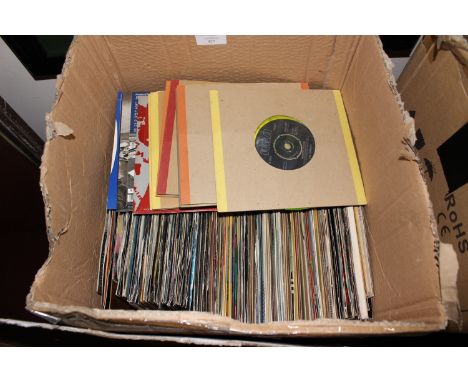 Collection of approx. 150 - 200 7"/45 singles, prog/punk/pop, Yes, Sparks, Frank Zappa, PIL, Giorgio Moroder, Graham Parker &
