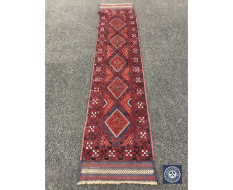 A Meshwani carpet runner 271 cm x 64 cm