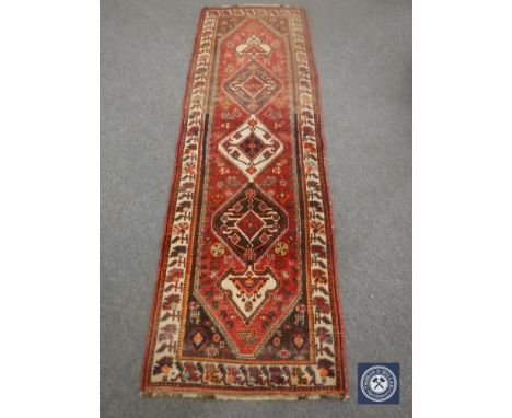 A Kashgai runner, South-West Iran, 230cm by 72cm