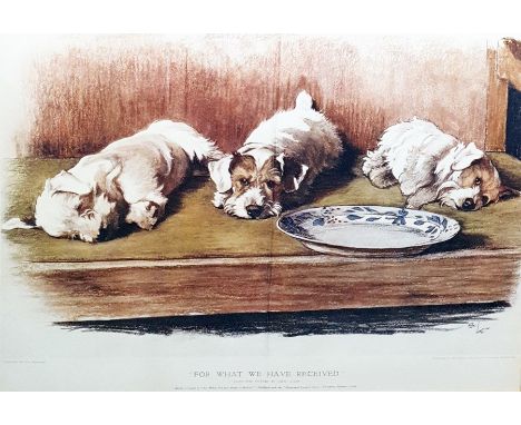 After Cecil AldinColour print "The Figure of Fun" and three further Cecil Aldin prints (4) Condition ReportAll the prints are