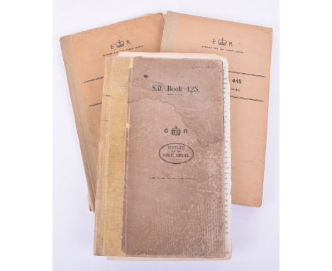 Interesting WWII RAF Award (Partial) Records, three lined Public Service Record Books, The first containing Non-Immediate and
