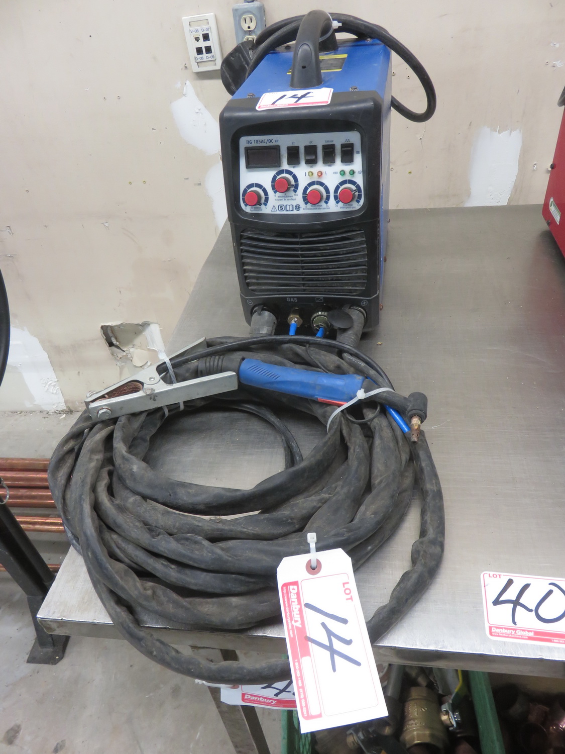 LINDE POWERTIG 185 AC/DC MICRO TIG WELDER