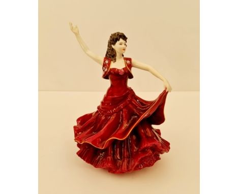 A Royal Worcester figure Fandango.