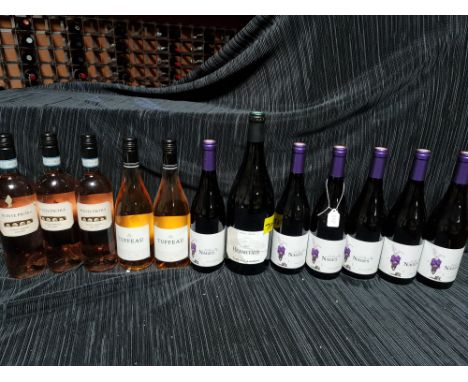 *A magnum of 2019 Hermitage Tardieu Lauurent red wine together with 11 other bottles of wine.