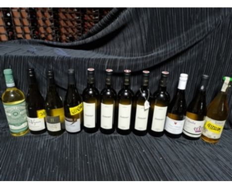 *Twelve bottles of white wine