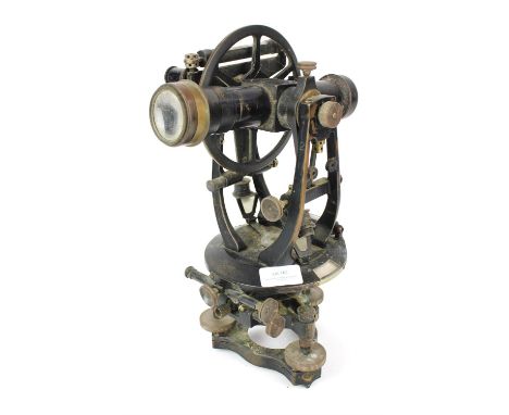 A theodolite by Cooke, Troughton and Simm, No. 20240, 35cm high