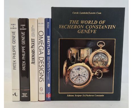 Huber, Martin and Banbery, Alan"Patek Philippe Genevr", Antiquorum 1988, ills and text throughout, pictorial ep, blue cloth, 