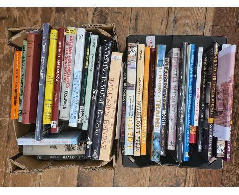 Various books on railways to include Hall-Patch, Tony "The Great British Railways", Linsley, Robin "Railways in Camera 1860-1