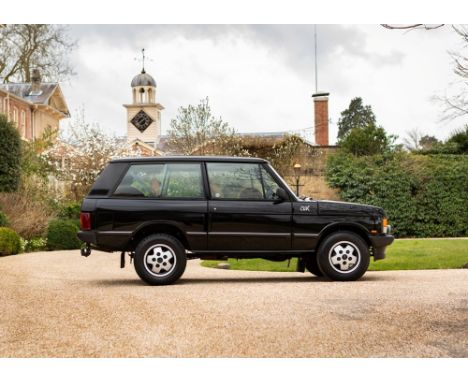 1991 Range Rover CSK Transmission: automatic Mileage: 127888The limited edition Range Rover CSK was launched in 1990 and was 