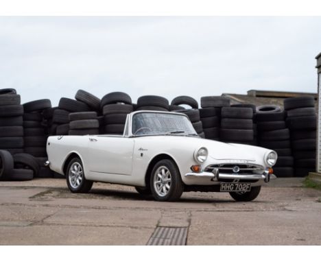 1968 Sunbeam Alpine Series V Transmission: manual Mileage: 129519The Sunbeam Alpine was launched in 1953 as the first vehicle