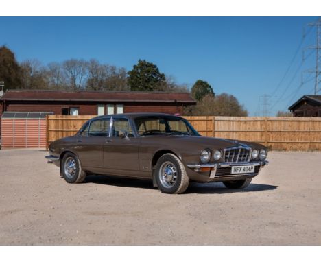 1976 Jaguar XJ6 Series II (3.4 litre)  Transmission: automatic Mileage: 45542The first XJ was launched in 1968, a designation